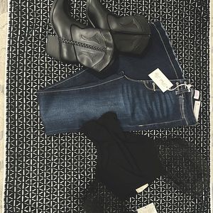 Flare and high rise Jean